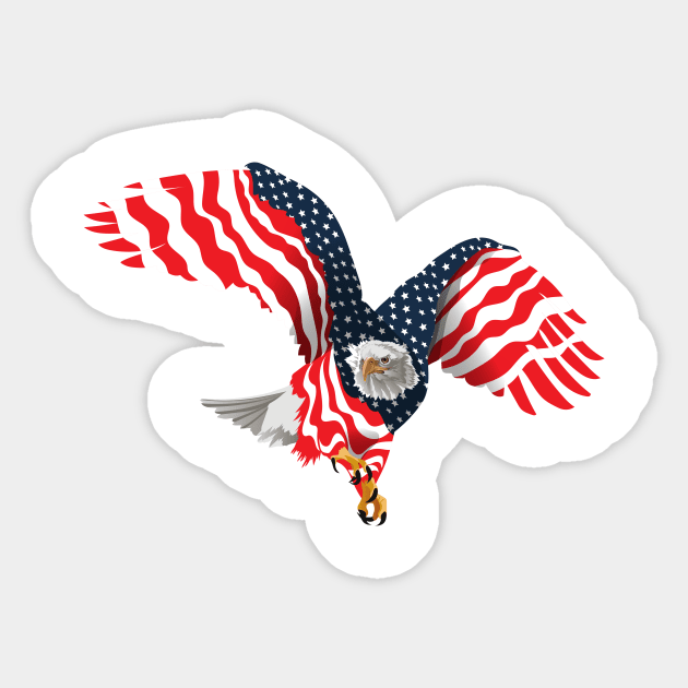 Royal eagle Sticker by ABCSHOPDESIGN